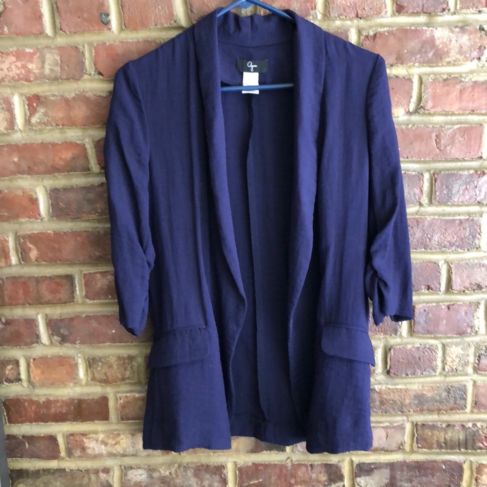 Navy blazer